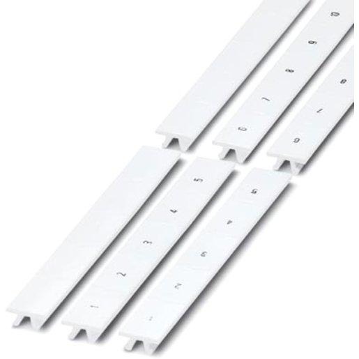 Zackband Klemmbreite 12,2 mm weiß 