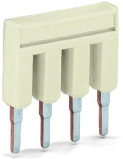 2-Fach Kammbrücker Nennstrom 32 A isoliert lichtgrau 