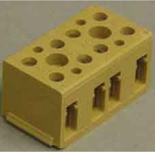 Ein- und mehrpolige Klemmleiste BK 4 CRN 