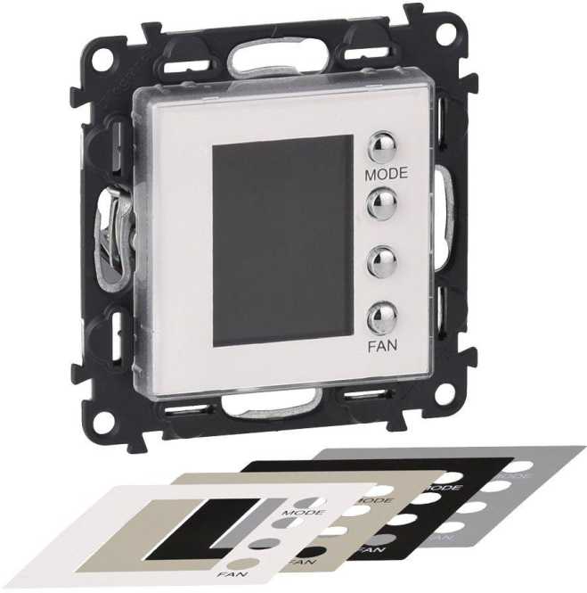 Thermostat Unterputz mit Display für MyHome Valena Life 