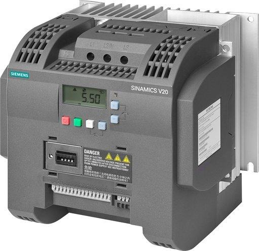 SINAMICS V20 3AC380-480V-15/+ 10% 47-63Hz Nennleistung 5,5kW 