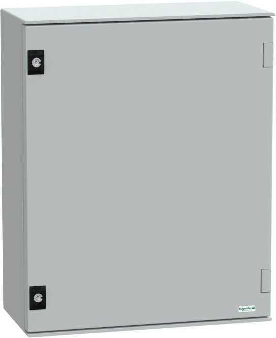 PLM Wandschrank Polyester Volltür IP66 ohne Montageplatte 530 x 430 x 200 mm 