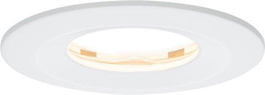 Einbauspot Set Coin Slim dim rund starr IP65 LED 1x6W 51mm Weiß 