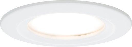 Einbauspot Set Coin Slim dim rund starr LED 1x6W 2700K 51mm Weiß 