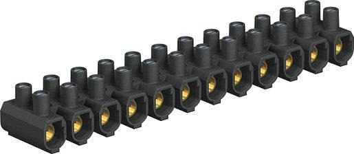 Reihenlüsterklemme 35,0mm² schwarz 