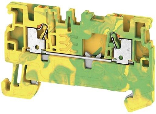 Schutzleiter-Reihenklemme 1,5mm² grün/gelb 
