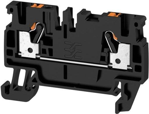 Durchgangsreihenklemme 0,5 - 2,5 mm² schwarz 