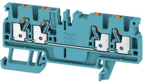 Durchgangsreihenklemme 0,5 - 2,5 mm² blau 