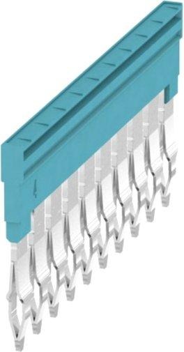 Querverbinder 10-polig Z-Reihe für Klemmen blau 