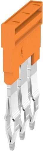 Querverbinder 3-polig Z-Reihe für Klemmen orange 