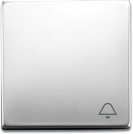 Wippe mit Aufdruck Klingel Edelstahl 