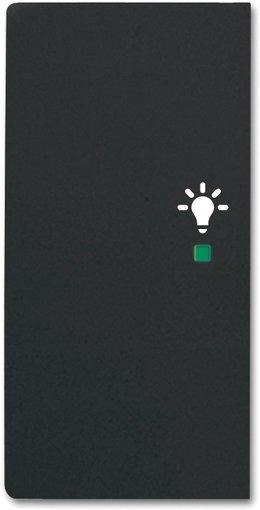 Wippe schwarz matt ABB-free@home Abdeckungen future linear 
