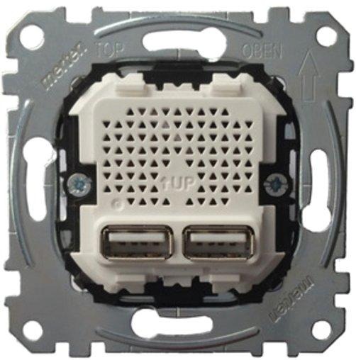 USB Ladestation Einsatz Unterputz 