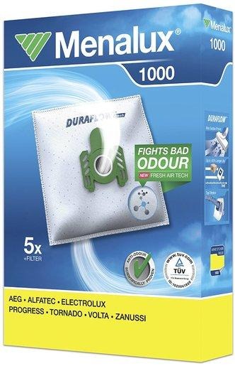 Staubbeutel 5 Stk. Duraflow Synthetik + 1 Mikrofilter 1000 