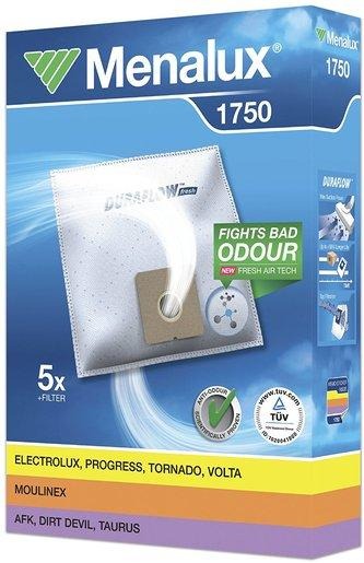 Staubbeutel 5 Stk. Duraflow Synthetik + 1 Motorfilter 1750 