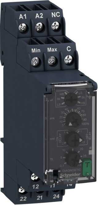 Niveaurelais 0,25 k1 MOhm 24 - 240 V AC/DC Zeitverzögerung 2 W 