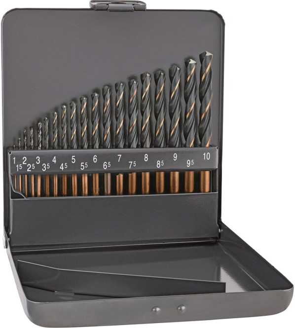 Kassette Sprint Master KM 19 / 19-tlg. Ø 1,0 - 10,0 x 0,5 mm 