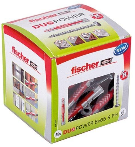 DUOPOWER 8x65 S mit PanHead-Schraube 