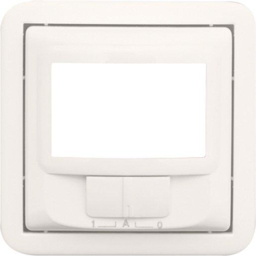 Creo Abdeckung Bewegungsmelder Komfort 2-Leiter mandelweiß 