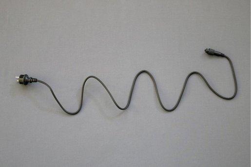 QuickFix Zuleitung EU 1,5m schwarzes Kabel 