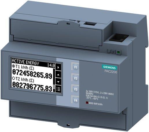 Energiezähler 230/400 V 1/5 A Modbus TCP Wandlermessung 