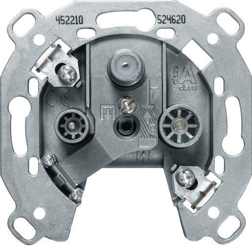 Antennen-Einzeldose 3-loch UP 