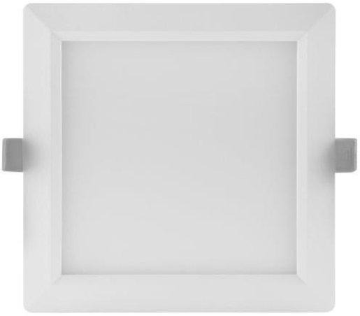 Einbaudownlight LED SLIM square DA:200x200mm 18W 3000K 1530lm weiß 