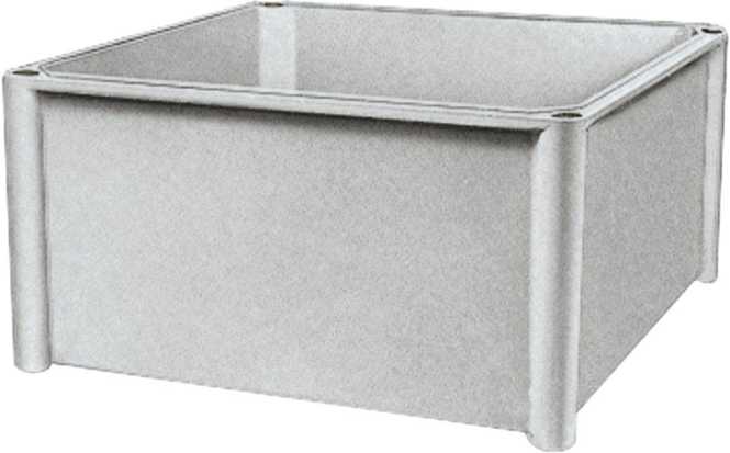 Unterteil THALASSA 27 X 36 X 13,5 mm RAL 7035 