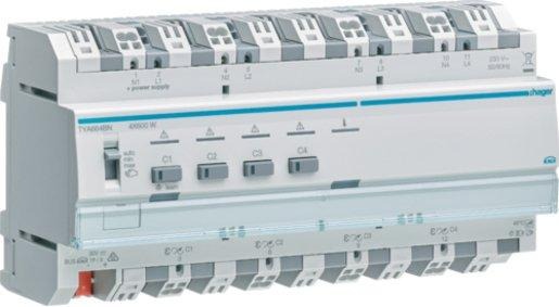 Univiversal-Dimmaktor 4f KNX 4 x 600W 