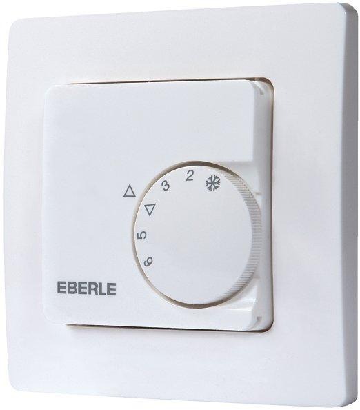 UP-Raumtemperaturregler 5-30°C 230V AC 1 Öffner 10 A TA ca. 5K 50x50 