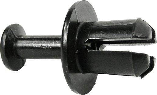 Spreiznieten Ø 6 mm Schwarz im 100 Stück Beutel Überkarton 4000 Stück 