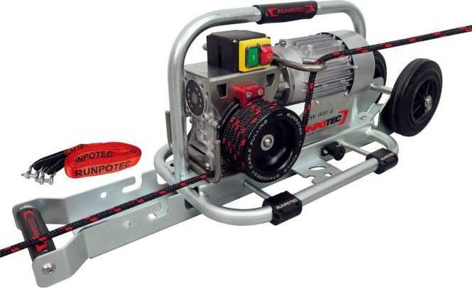Spillwinde u. Trolley 