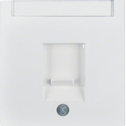 Zentralstück 1-fach mit Staubschutzschieber 