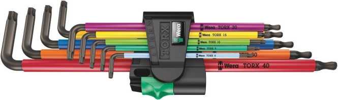 TORX XL Multicolour 1 Winkelschlüsselsatz lang 9-teilig 