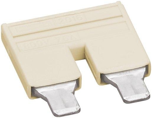 Kammbrücker 2-fach Nennstrom 76 A isoliert lichtgrau 