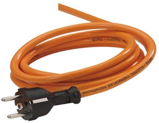 Anschlussleitung 10m Thermoflex Kabel  3x1,5 und angespritzter Schukostecker 16A 