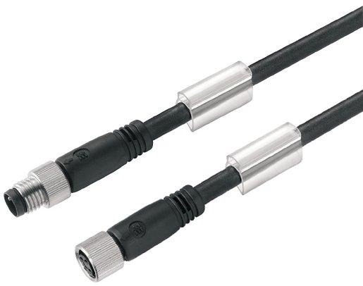 Sensor-Aktor-Leitung konfektionierte Verbindungsleitung M8 / M8 3 0,3m 