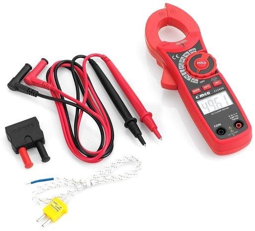 AC/DC Mini-Stromzange CAT III 600 V AC-Strommessung (AVG) bis 400 A 