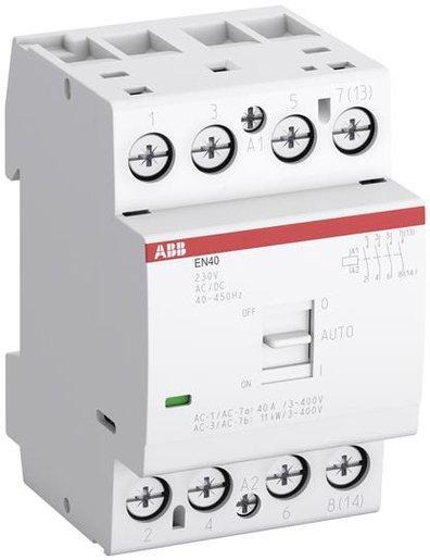 EN Installationsschütz brummfrei für 230 V AC/DC 40 A - 3 Schließer / 1 Öffner 