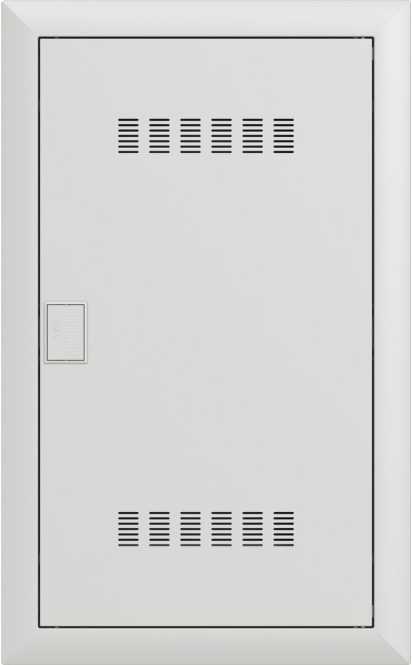 Mediaverteiler Unterputz 3-reihig belüftete Tür 