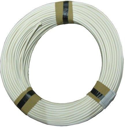 Weich PVC Isolierschlauch 12.0 mm x 0.8 mm 50m weiß 