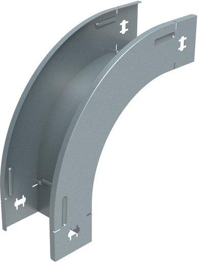 Fallstück 90° P31 vertikal sendzimirverzinkt 60x75 mm 