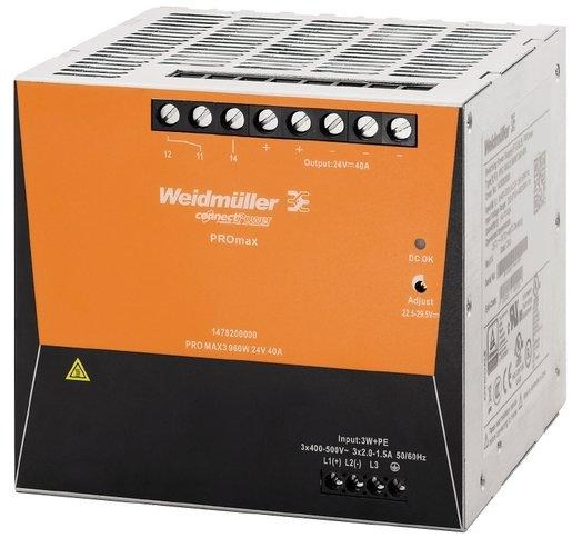 Gleichstromversorgung 960 W 40 A 60 °C 