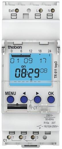 Digitale Zeitschaltuhr Wochenpr. TR 611 top3 