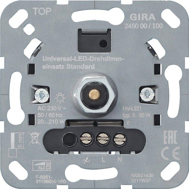 S3000 Uni-LED-Drehdimmeinsatz Standard 