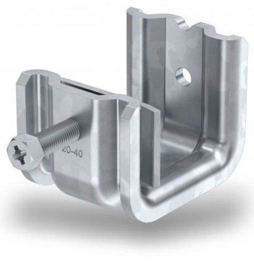 Trägerklammer schwere Ausführung 20-40mm St tauchfeuerverzinkt 