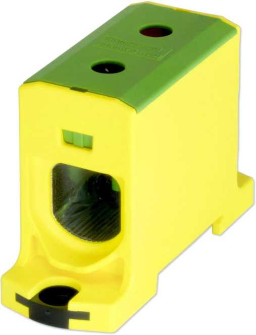 Kompaktaluklemme 1-pol. Cu/AL 25-150mm² 315/250A 1/1 gelb-grün 