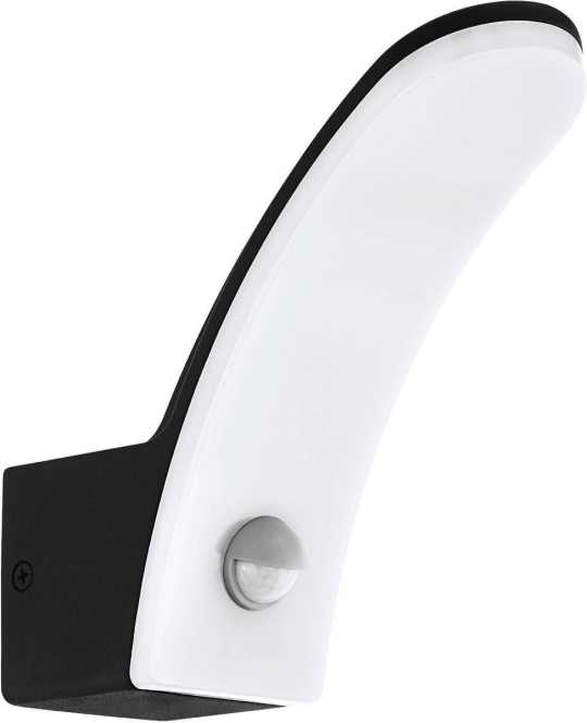 FIUMICINO Wandleuchte LED 11W 1500lm 3000K schwarz IP44 