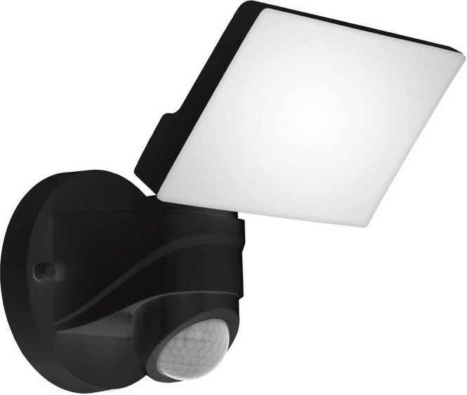 PAGINOPAGINO LED-Strahler 15W 1600lm IP44 schwarz mit Sensor 