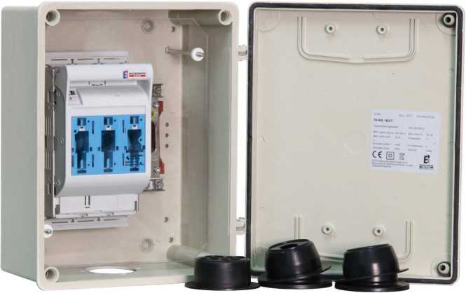 Aufputz-Kunststoff-Hausanschlusskästen KHAS 160T (1o/1u) SBG/OÖ 
